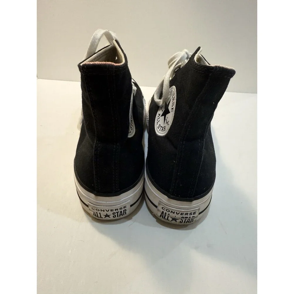 Converse Chuck Taylor All Star Lift Platform Women Size 7 Black High Top Shoes